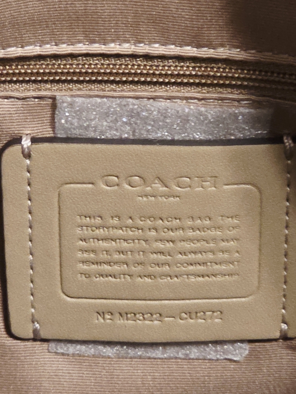 Coach RARE Rowan MEDIUM Crossbody Chalk Ladybug Floral + gold Coach C charm ๐๐ - Picture 5 of 16